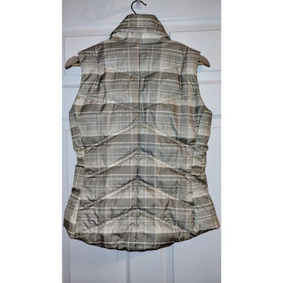 PATAGONIA Down With It Vest Headlands Plaid Driftwood - Picture 2 of 6